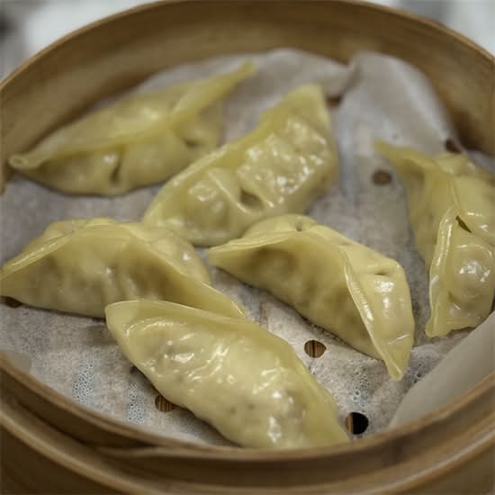 Steam Veggie Dumplings (6pcs) 素菜水饺 (6pcs)